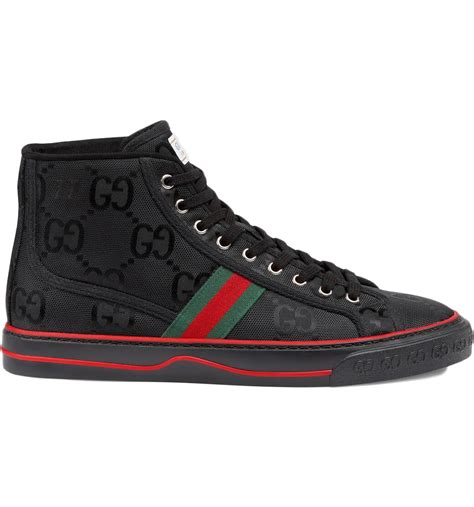 men's gucci off the grid sneaker|gucci monogram high top sneakers.